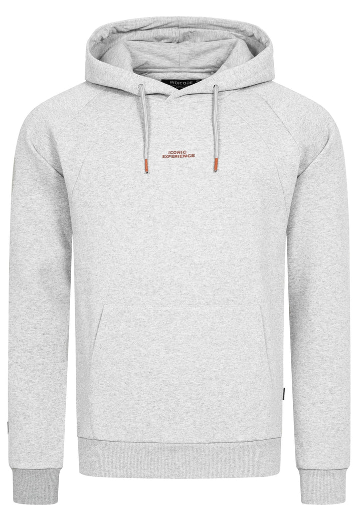 Indicode Herren Virginia Sweatshirt mit Kapuze | Hoodie Kapuzenpullover für Männer - INDICODE