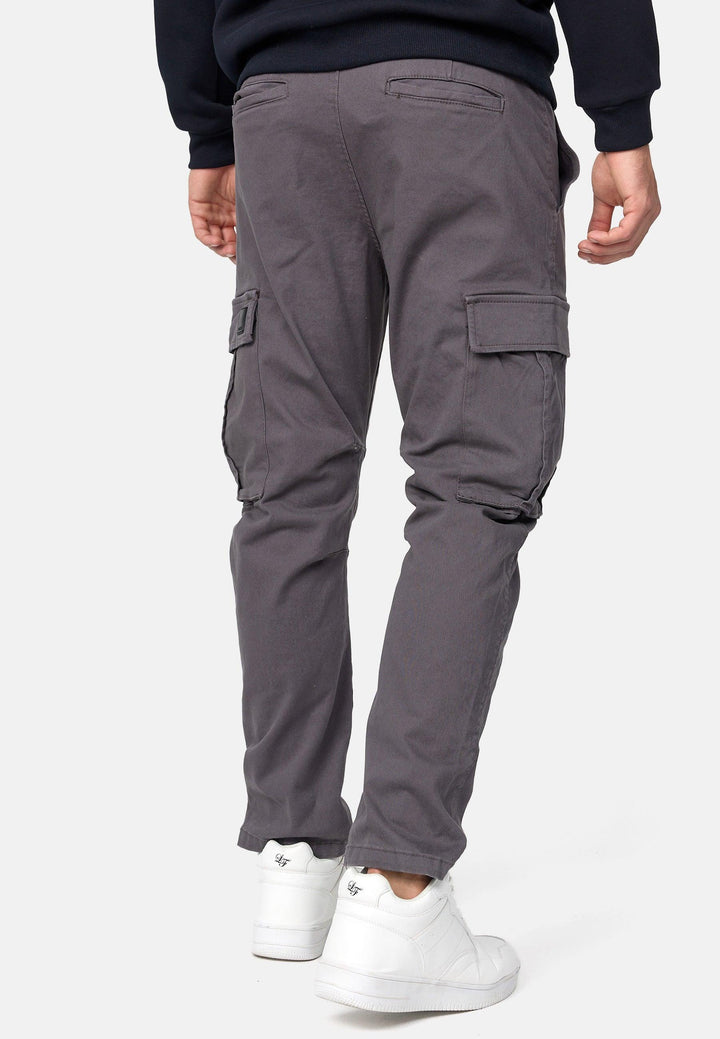 Indicode Herren Walsh Cargohose aus Baumwolle mit 6 Taschen - INDICODE