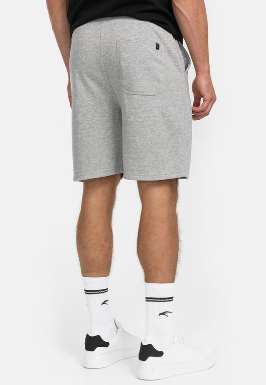 Indicode Herren Puller Sweatshorts mit Kordelzug und 3 Taschen