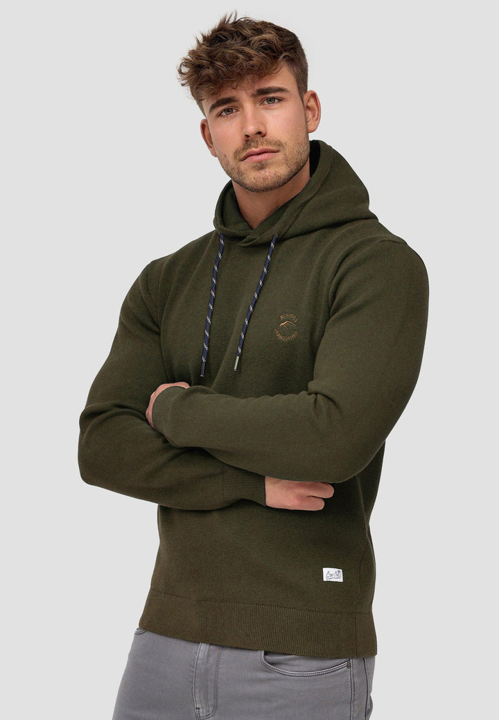 Indicode Herren Longview Sweatshirt mit Kapuze - INDICODE