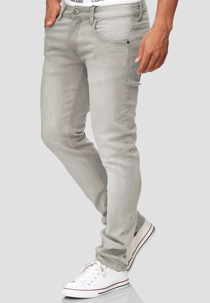 Indicode Herren Texas Jeanshose aus Baumwoll-Mischung mit Stretch-Anteil - INDICODE