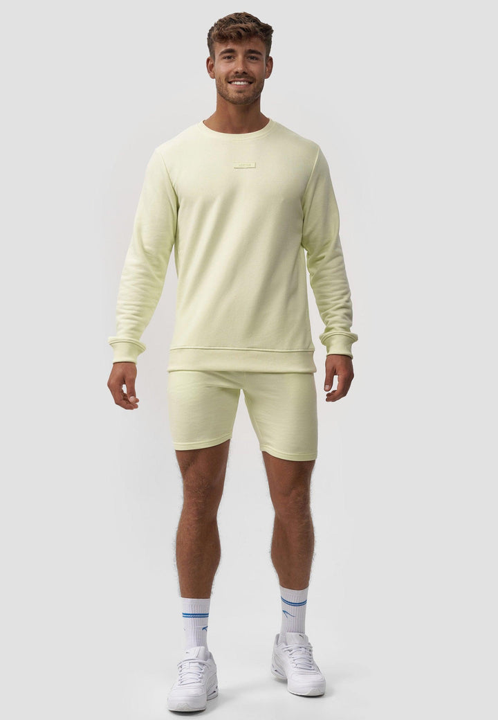 Indicode Herren Baxter Sweatshirt mit Ripp-Bündchen aus Baumwoll-Mix