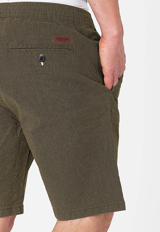 Indicode Men's Granby Shorts with 5 pockets made of 98% cotton