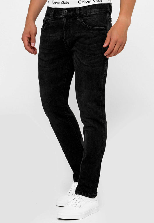 Indicode men's Finsburg jeans made from a cotton blend with stretch