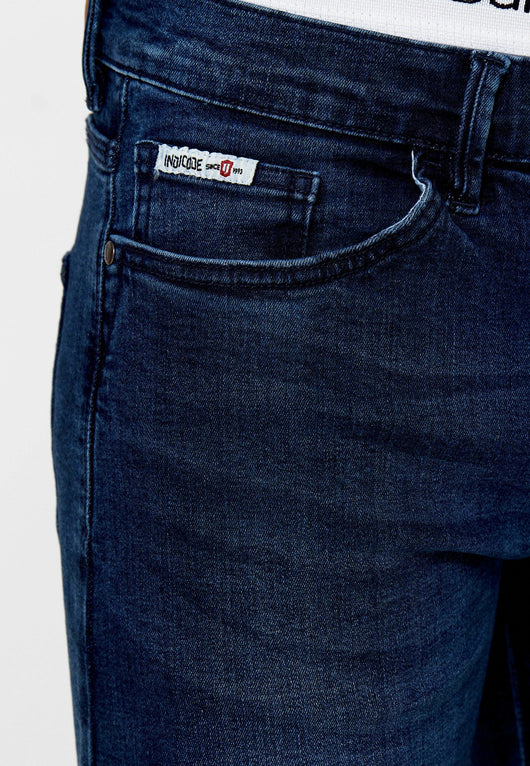 Indicode men's Finsburg jeans made from a cotton blend with stretch