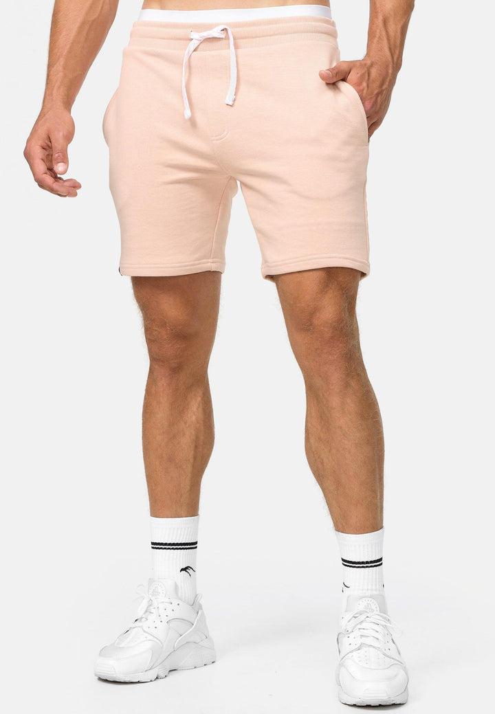 Indicode Herren Aldrich Sweatshorts mit Kordel - INDICODE