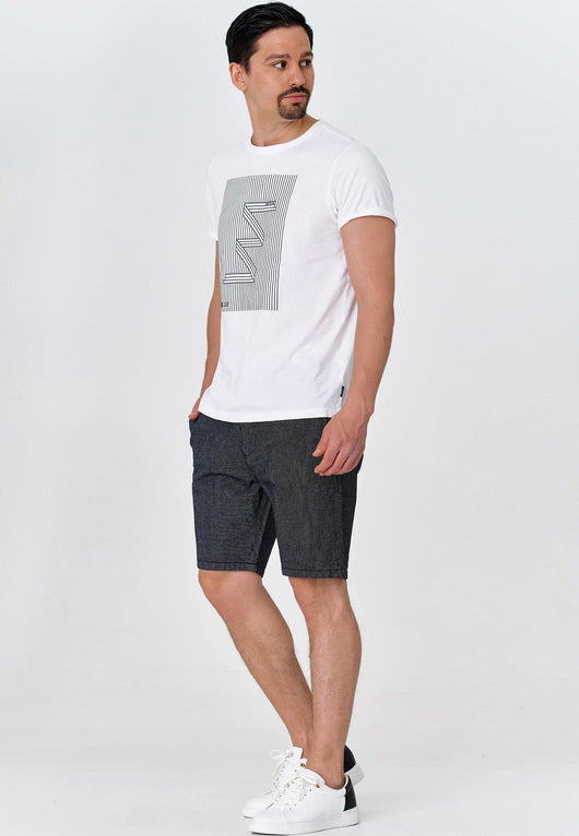 Indicode Men's Granby Shorts with 5 pockets made of 98% cotton