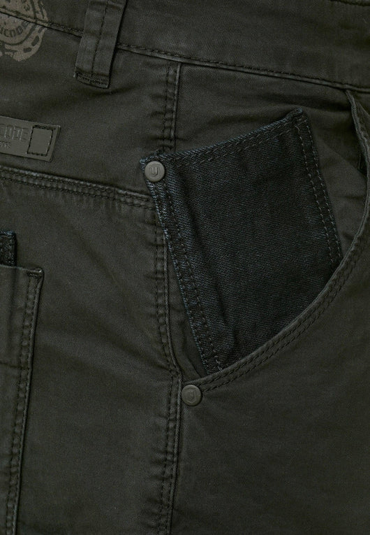 Indicode Herren Hedworth Chino Cargo Shorts mit 7 Taschen aus 98% Baumwolle - INDICODE
